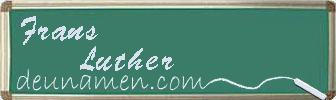 Frans Luther Visitenkarte